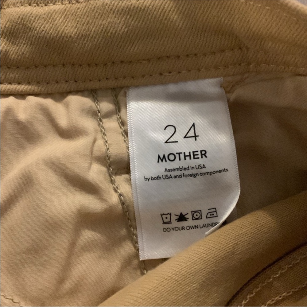 MOTHER Women's Tan Wide-Leg Jeans - Picture 8 of 12
